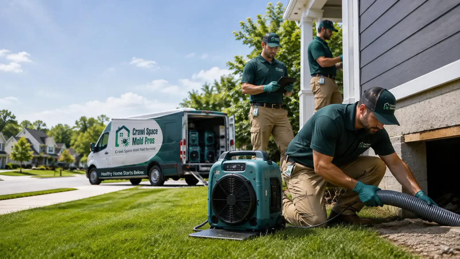 Crawl Space Mold Removal in Hadley, NY